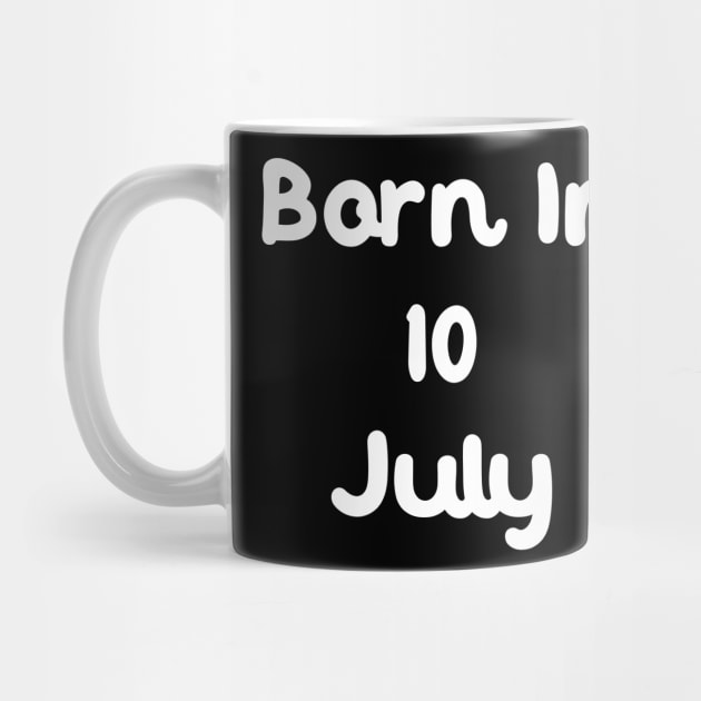 Born In 10 July by Fandie